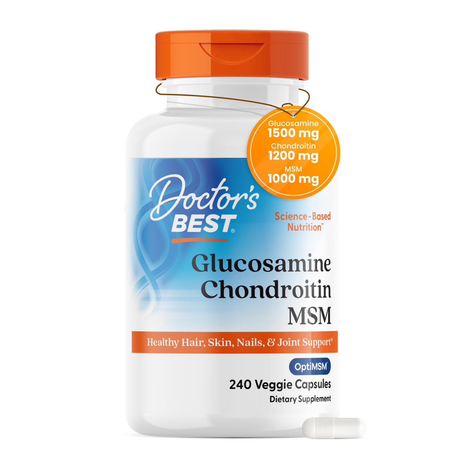 Doctor's Best Glucosamine Chondroitin MSM - Imagen 1