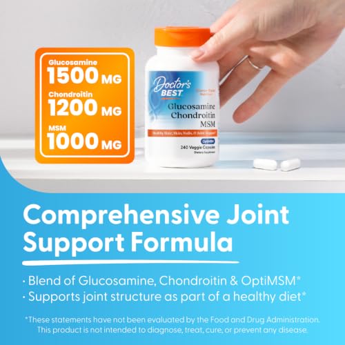 Doctor's Best Glucosamine Chondroitin MSM - Imagen 4
